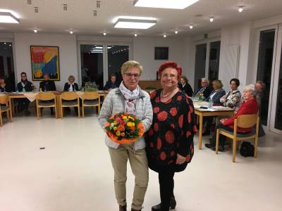 Annelie Hensel und Ilse Lorenz
Kreisversammlung 2017 - Annelie Hensel und Ilse Lorenz
Kreisversammlung 2017